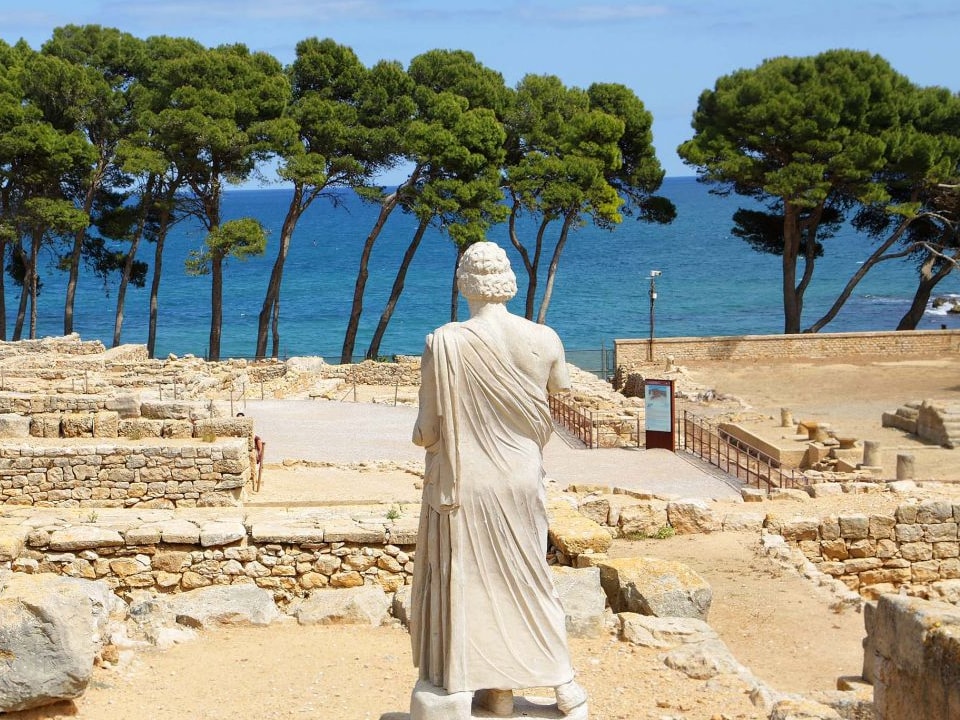 Sant Martí d'Empúries: griechische Ruinen von Emporion