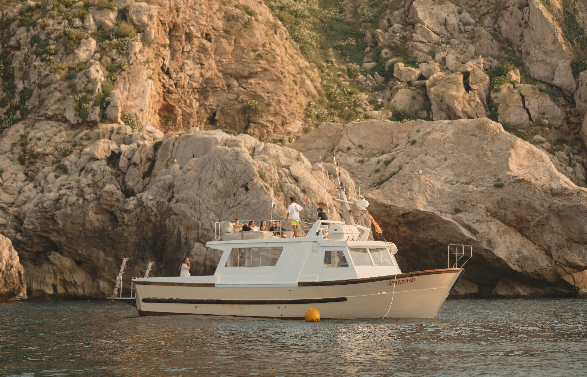 Rodajes en barco