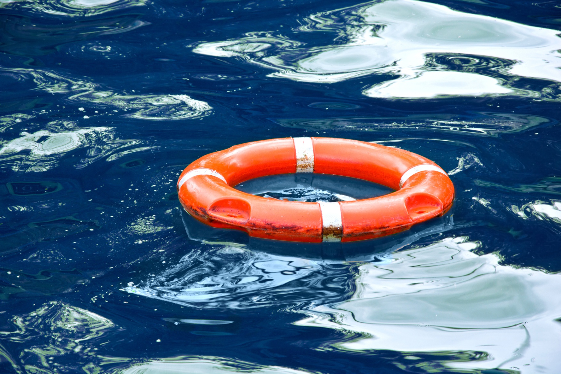 Salvavidas en el agua